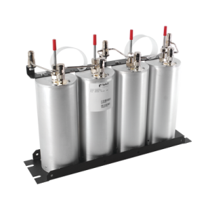 --Descontinuado-Duplexer Pasa Banda-Rechazo de Banda, 400-520 MHz, 4 Cavidades (4" Diam.), 3 MHz, 150 Watt, N Hem.