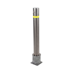 Bolardo Desmontable de Acero Inoxidable de 900 mm de Altura / Ideal para aplicaciones de delimitaciones vehiculares y peatonales